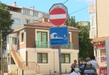 İstanbul’da 100 noktaya tsunami risk tabelası yerleştirildi