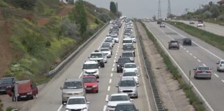 Tatil sefası bitince trafik cefası başladı; Dönüş yolunda, trafik durma noktasına geldi