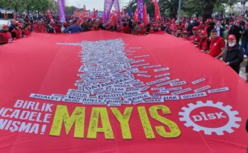 1 Mayıs kutlamaları Maltepe Meydanı’nda başladı.