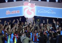 Trabzonspor şampiyonluk kupasına kavuştu