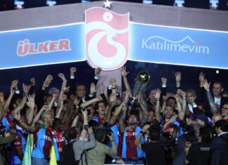 Trabzonspor şampiyonluk kupasına kavuştu
