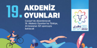 321 sporcuyla katılacağımız 19. Akdeniz Oyunları bugün başlıyor