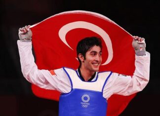 Bir ilk: Hakan Reçber’den tarihi altın madalya!