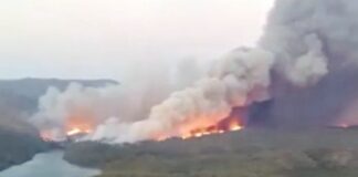 Marmaris;Orman yangını sürüyor ; Bölgede evler boşaltıldı