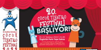 20.Kadıköy Çocuk Tiyatro Festivali 1 Temmuz’da başlıyor