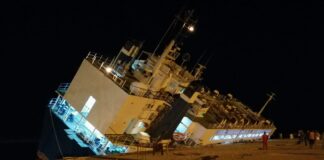 15 bin 800 koyunu taşıyan gemi Sudan açıklarında alabora oldu