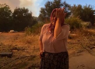 Marmaris’te orman yangını ve söndürme çalışmaları devam ediyor.