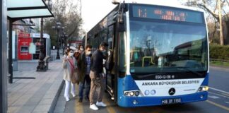 Ankara’da EGO otobüslerinin tümünde ücretsiz Wi-Fi hizmeti verilecek.