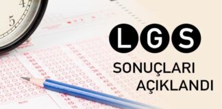 LGS yerleştirme sonuçları açıklandı