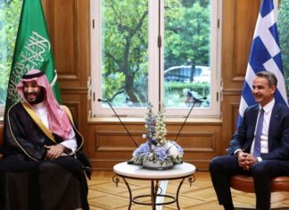 Suudi Arabistan Veliaht Prensi Muhammed Bin Salman Al Saud’un Yunanistan ziyaretinde 700 kişilik bir heyet yer aldı