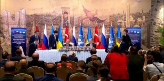 Karadeniz’den tahıl sevkiyatı anlaşması Ukrayna, Rusya, Türkiye ve BM’nin katılımıyla İstanbul’da imzalandı.