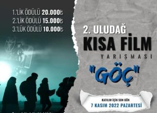 2. Uludağ Kısa Film Yarışması’na başvurular başladı