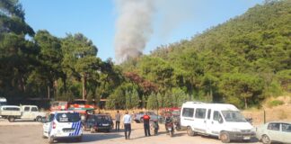Marmaris’te orman yangını!