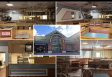 13 yıl önce kapanan ve bir duvarın arkasında adeta unutulan Burger King, ilk günkü hali gibi ortaya çıktı.