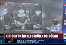 Mustafa Kemal’in bugüne dek hiç yayınlanmamış fotoğrafı, tv100 canlı yayınında ilk kez gösterildi.