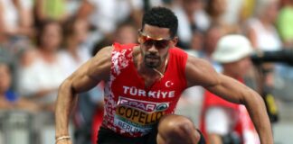 Milli Atlet Yasmani Copello Escobar, altın madalyayı oyunlar rekoru kırarak aldı!