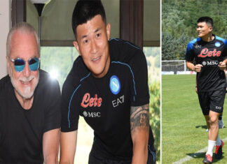 Kim Min Jae imzayı attı, ilk antrenmanına çıktı!