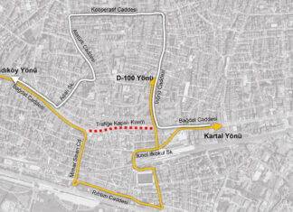 İstanbul Maltepe’de minibüs yolu 4 ay trafiğe kapatılıldı.