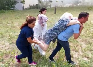 Balıklı Rum Hastanesi Yaşlı Bakımevi’nde yangında can pazarı; Onlarca hasta kucaklarda ve tekerlekli sandalyelerde tahliye edildi