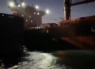 İstanbul Boğazı’nda 2 gemi çarpıştı