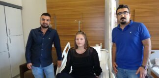 Amerikalı hemşire estetik operasyonu yaptırmak için Van’ı tercih etti.