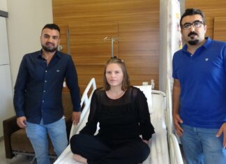 Amerikalı hemşire estetik operasyonu yaptırmak için Van’ı tercih etti.