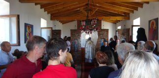 Gökçeada Aziz Trifonos Kilisesi’nde ayin düzenlendi