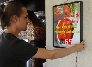 Bu kez askıya ekmek değil “çorba” konuldu