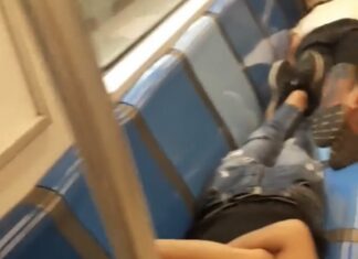 Otel Metro! Marmaray’da koltuklara uzanıp uyudular
