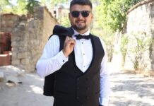 Kendi nikah saatinde cenaze namazı kılındı