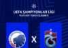 Trabzonspor, UEFA Şampiyonlar Ligi play-off turunda Kopenhag ile eşleşti.