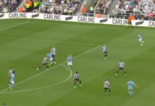 Öyle bir pas attı ki rakip takım sadece 3 kişi kaldı!