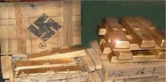 Hitler’in çalıp sakladığı 10 ton Nazi altını ile 18 ton mücevher ve değerli takıların bulunduğu iddia ediliyor.