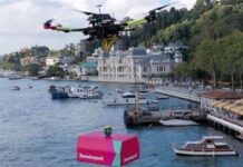 Yemeksepeti, dronla ilk yemek teslimatını gerçekleştirdi