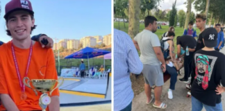 Kaykay şampiyonu milli sporcuyu kaykayla dövdüler, burnunu kırdılar!