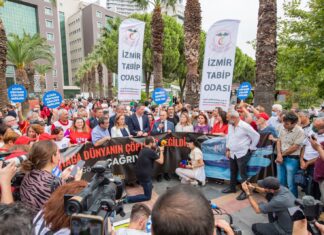 Asbest, arsenik, kurşun, civa ve daha bir çok ağır metal; radyoaktif kirlilik… Elele verip İzmir’e dadandılar!