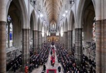 Kraliçe 2. Elizabeth’in Westminster Kilisesi’ndeki resmi cenaze töreni sona erdi