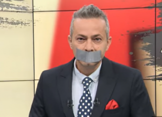 İrfan Değirmenci, yayında ağzını koli bandıyla kapattı!