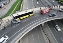 Yenikapı’da İETT otobüsünün yaptığı kazada 12 kişinin yaralandığı açıklandı.