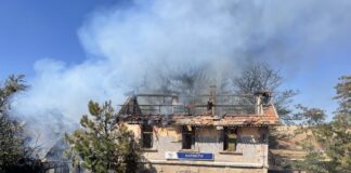 125 yıllık yarihi tren garı alev alev yanarak kül oldu!