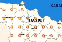 Samsun’da hafta sonu yılın sıcaklık rekoru kırılacak: 38 derece! Sıcaklıklar tüm yurtta artacak.