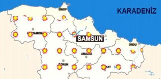 Samsun’da hafta sonu yılın sıcaklık rekoru kırılacak: 38 derece! Sıcaklıklar tüm yurtta artacak.