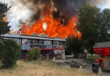 Erzurum Atatürk Üniversitesi merkez yemekhanesinde yangın çıktı; yangın bir saat sonra kontrol altına alındı