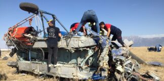 Marmaris’teki yangına destek için giden helikopter düştü: 2 ölü, 5 yaralı