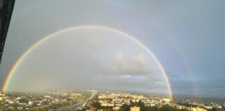 İstanbul’a gökkuşağı uğradı!