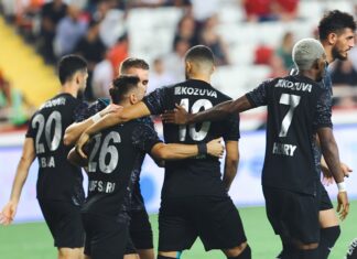 Antalyaspor’u deplasmanda farklı yenen Adana Demirspor liderliğe yükseldi