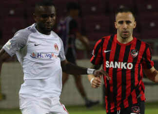 Gaziantep FK-Ümraniyespor karşılaşmasında kazanan yok!