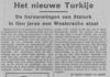 1930-1938 Yılları Arasında Atatürk’ün Hollanda Basınındaki Yeri