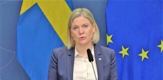 Mağlubiyeti kabullenen İsveç Başbakanı Andersson istifa ediyor