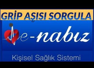 65 yaş üstü kişiler ve kronik hastalar için grip aşıları e-Nabız sisteminde tanımlandı.